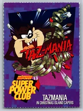 Tazmania In Christmas Island Capers Nintendo Super Power Club Magazine Card #155