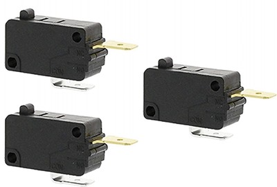 00617229 , 16A NORMALLY CLOSED MICROWAVE DOOR SWITCH - 3 Pack