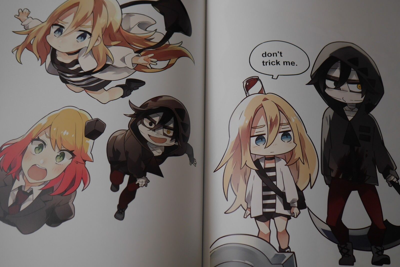 Angels of Death Official Fan Book Game Anime Manga Illustration Art Guide  Japan