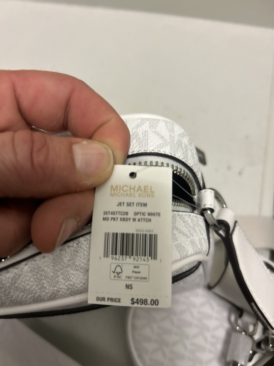 MICHAEL KORS ボディバッグ ネイビー/ホワイト Michael Kors Crossbody Bag Handbag Fashion Purse Shoulder