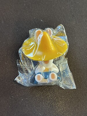 Rabbids Invasion Mini Figure   Siesta Napping Rabbid   Sealed   Mint