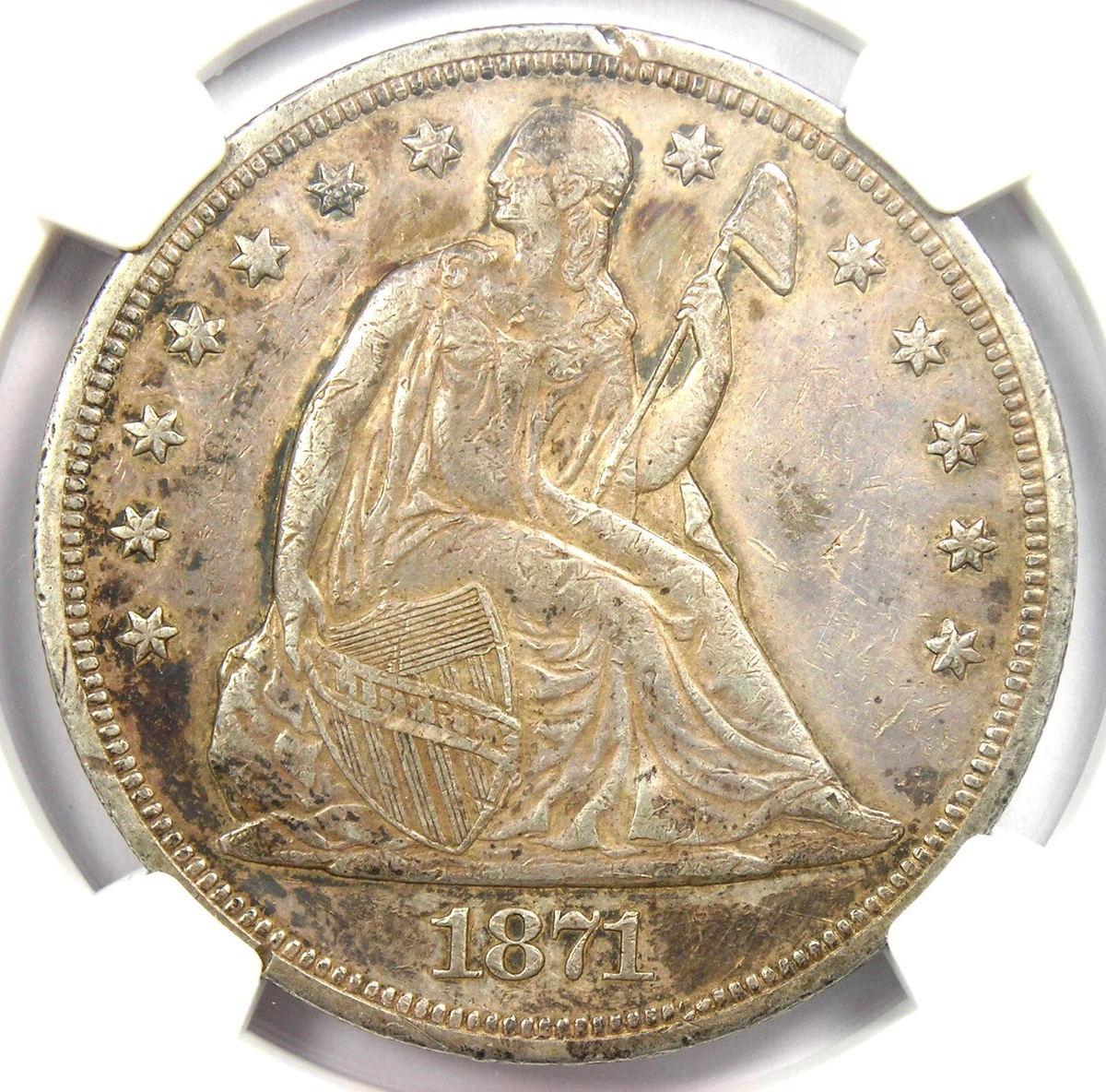 1871 Year Seated Liberty US Dollars (1840-1873) for sale | eBay