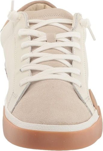 Dolce Vita Z1971* Women's White/Tan Leather Zina Sneaker Shoes Size 9 M - 第 2/7 張圖片