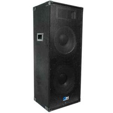 Passive Dual 15 Inch 2-Way PA/DJ Loudspeaker ...