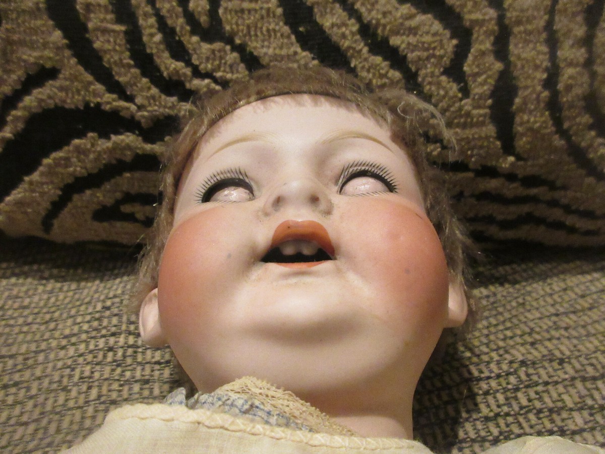 Ancienne Poupée Heubach - Bébé Morimura - 30 Cm - France - Tête En Bisque