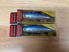LOT OF 2 Rapala salt water Skitter walk ssw11 Fishing Lure blue mullet TOPWATER