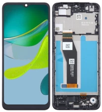 LCD Display For Motorola Moto E13 Mobile Phone Touch Screen Digitizer + Frame