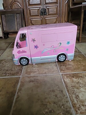 2006 Mattel Barbie Hot Tub Party Bus Motor Home Camper RV Not Tested No Tub 