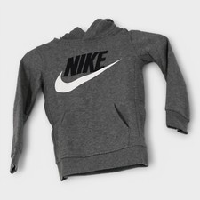 Nike Boy's Club Fleece Hoodie Sweatshirt Size 4
