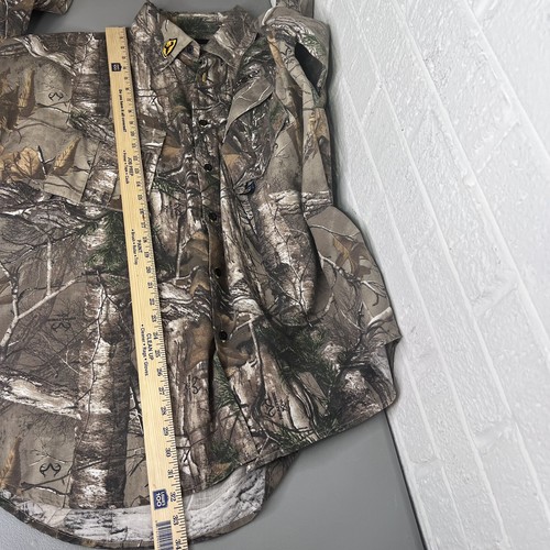 Scent Shield Recon System Layer One Camo Hunting Shirt Mens Size 2XL Real Tree - Picture 11 of 12