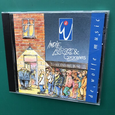 Terry Devine-King INDIE ROCK GROOVES DeWolfe Library Soundtrack CD Sport Fashion