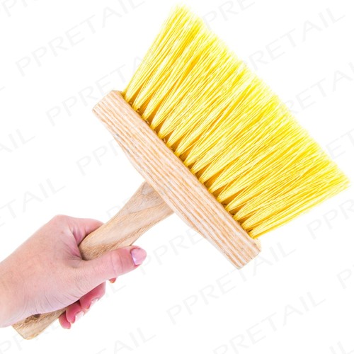 150mm/5" LARGE MASONRY BRUSH Exterior Wall Paint & Stain MediumStiff