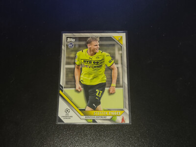 2021-22 Topps UEFA Champions League STEFFEN TIGGES RC Borussia Dortmund