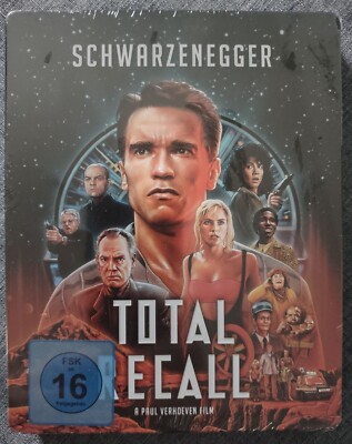 Total Recall - Die totale Erinnerung Limited Steelbook 4K Ultra HD+Blu-ray NEU