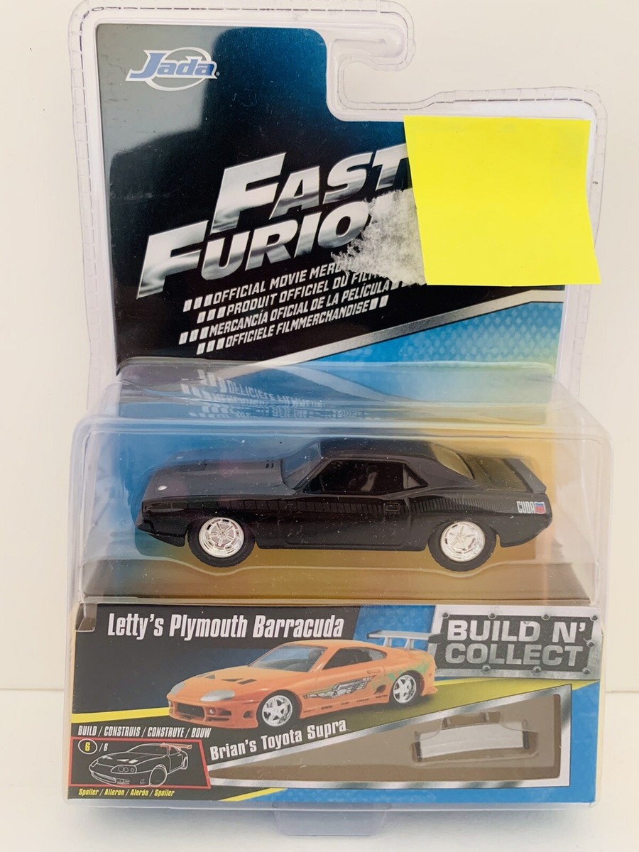 Fast and Furious Letty's Plymouth Barracuda Car Figure *Build N