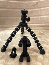 Smartec Flexible Spider Tripod for Brinno Cameras, Smartphones and GoPro