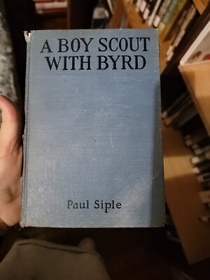 Boy Scout With Byrd by  Paul Siple 