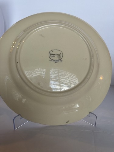 Franciscan Ware Red Apple Dinner Plate 10" Hand Decorated made in California - Picture 3 of 4