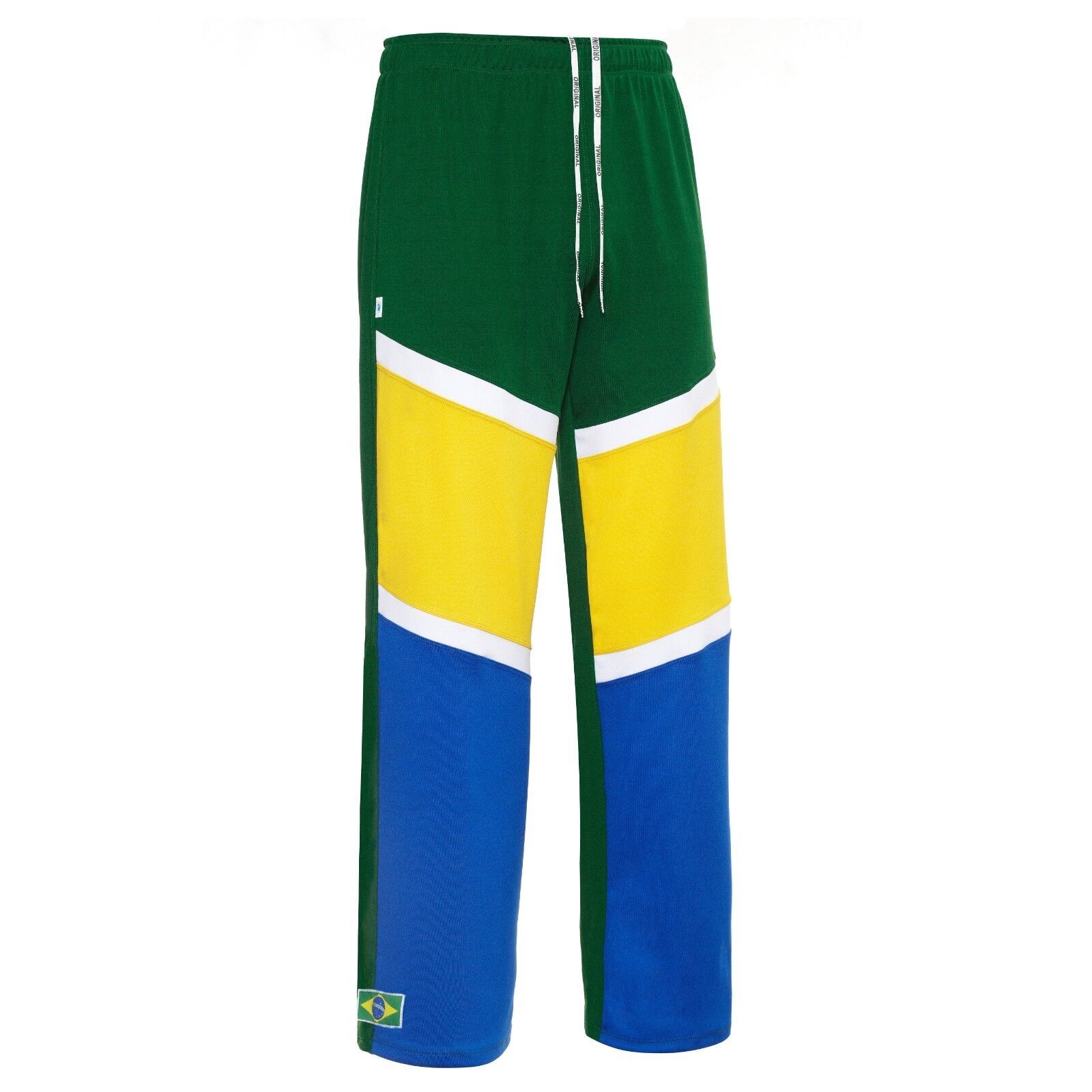 Ginga Brasil Elastic Waist Capoeira Abada Trousers