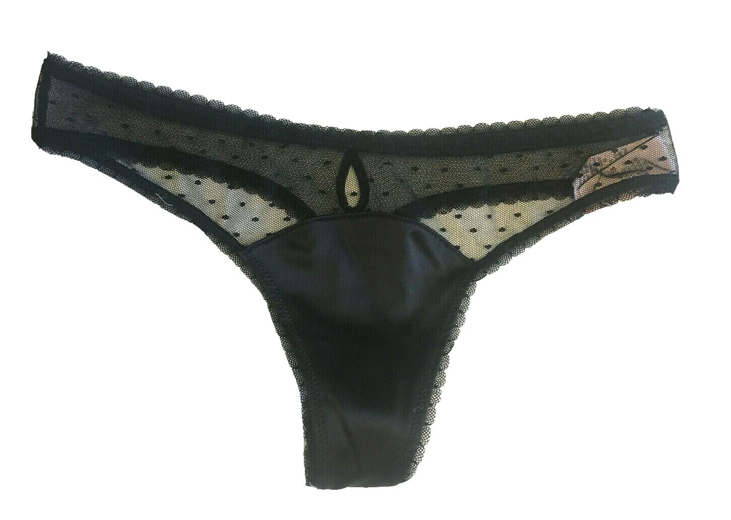Victoria's Secret Polyamide Black Panties for Women