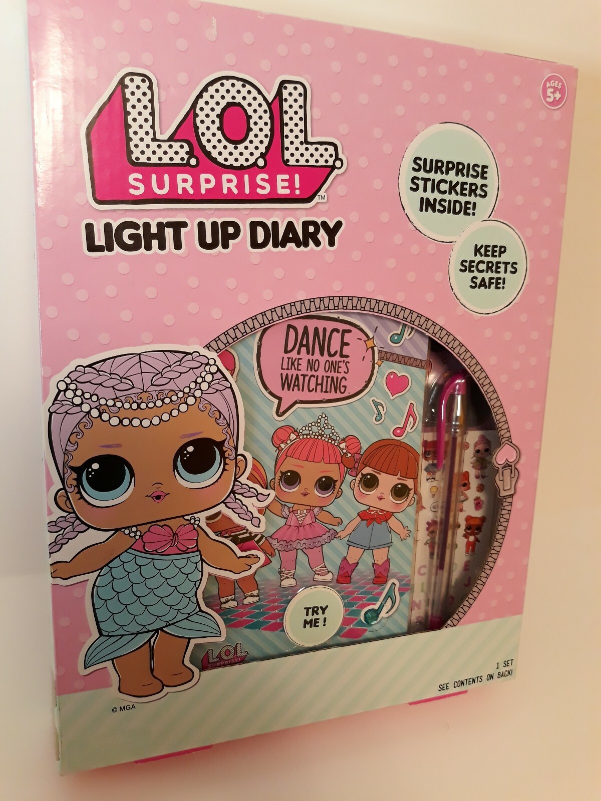 lol surprise light up diary