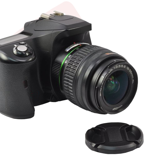 Copriobiettivo Per Nikon F Diametro 55mm Copriobiettivo A Baionetta HB-69 Per Nikon 18-55mm - 55mm, Montatura F, Nero Paraluce 55mm - Foto 4