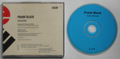 Frank Black Calistan Rare USA Adv 1-Track CD Pixies 4AD