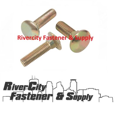 (10) M8-1.25x20mm or M8x20 mm  Carriage Bolts / Screws  8mm x 20mm