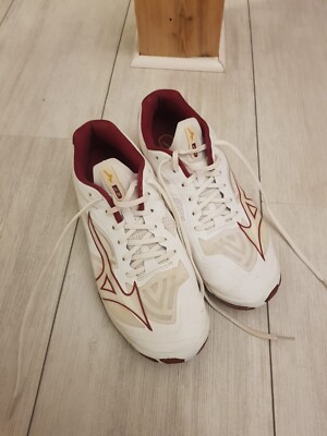 Mizuno WAVE LIGHTNING Z7 - Volleyballschuh - white/cabernet/gold, Größe 42.5