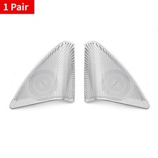 Interior Car Door Audio Speaker Cover Trim For Benz C Class W205 S205 2014-2021