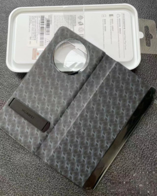 Original Luxury PU Leather Smart View Flip Case Taschen Skin For HUAWEI Mate X3