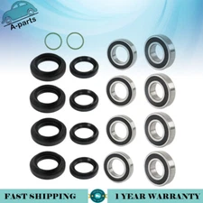 New Front Rear Wheel Bearings Seals Kits Fit For Yamaha Rhino 450 660 700 2009