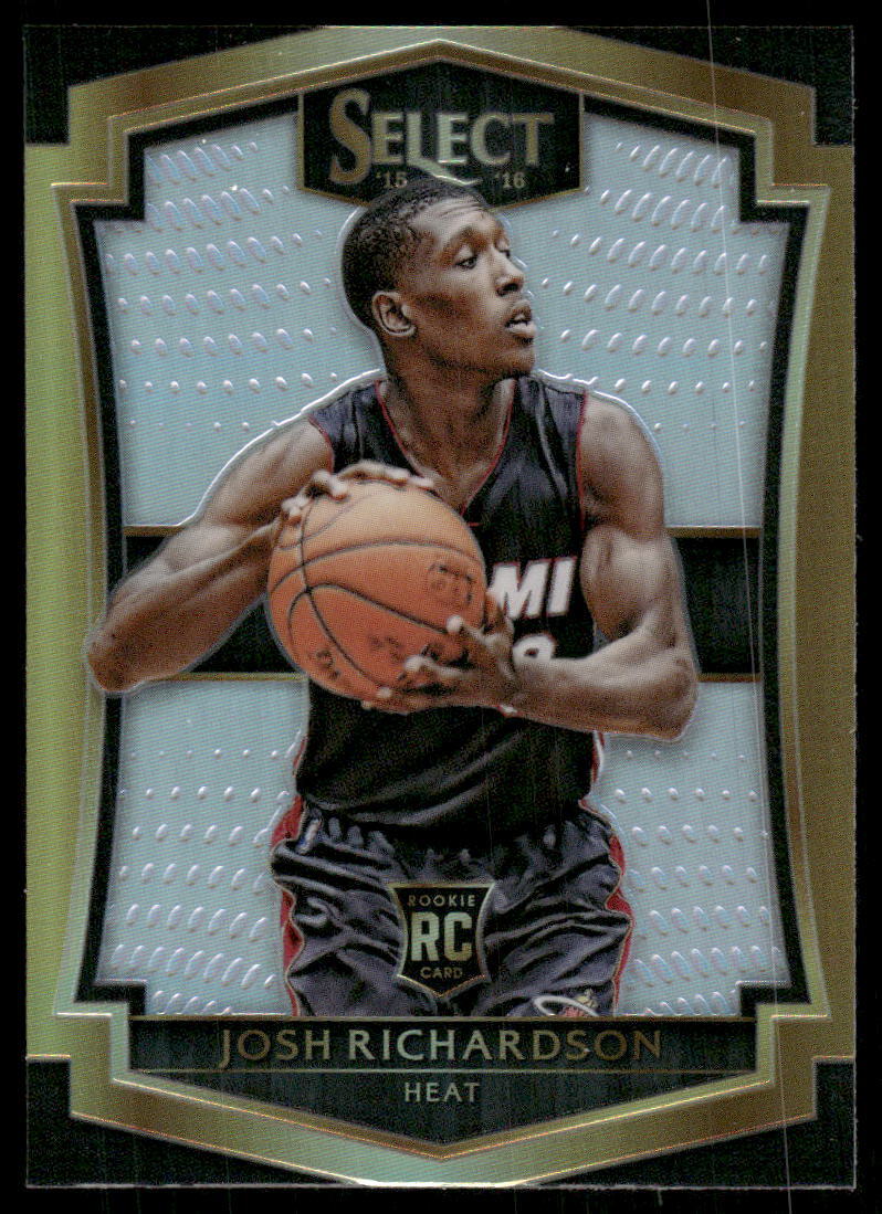 2015-16 Panini Select #195 Josh Richardson Silver Prizms