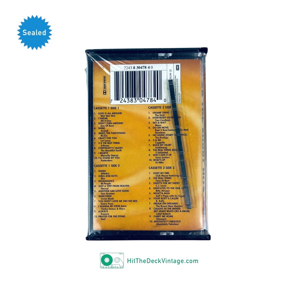 NOW 28 Now That's What I Call Music 28 Cassette Tapes (1994) UK Double SEALED - Image 2 of 4