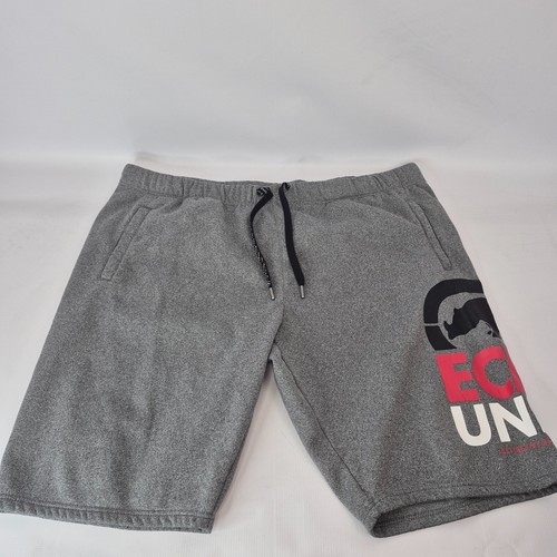 Ecko Unltd Shorts Men's Gray Size 5XL Big Dawg Big Homie Casual Fleece Active