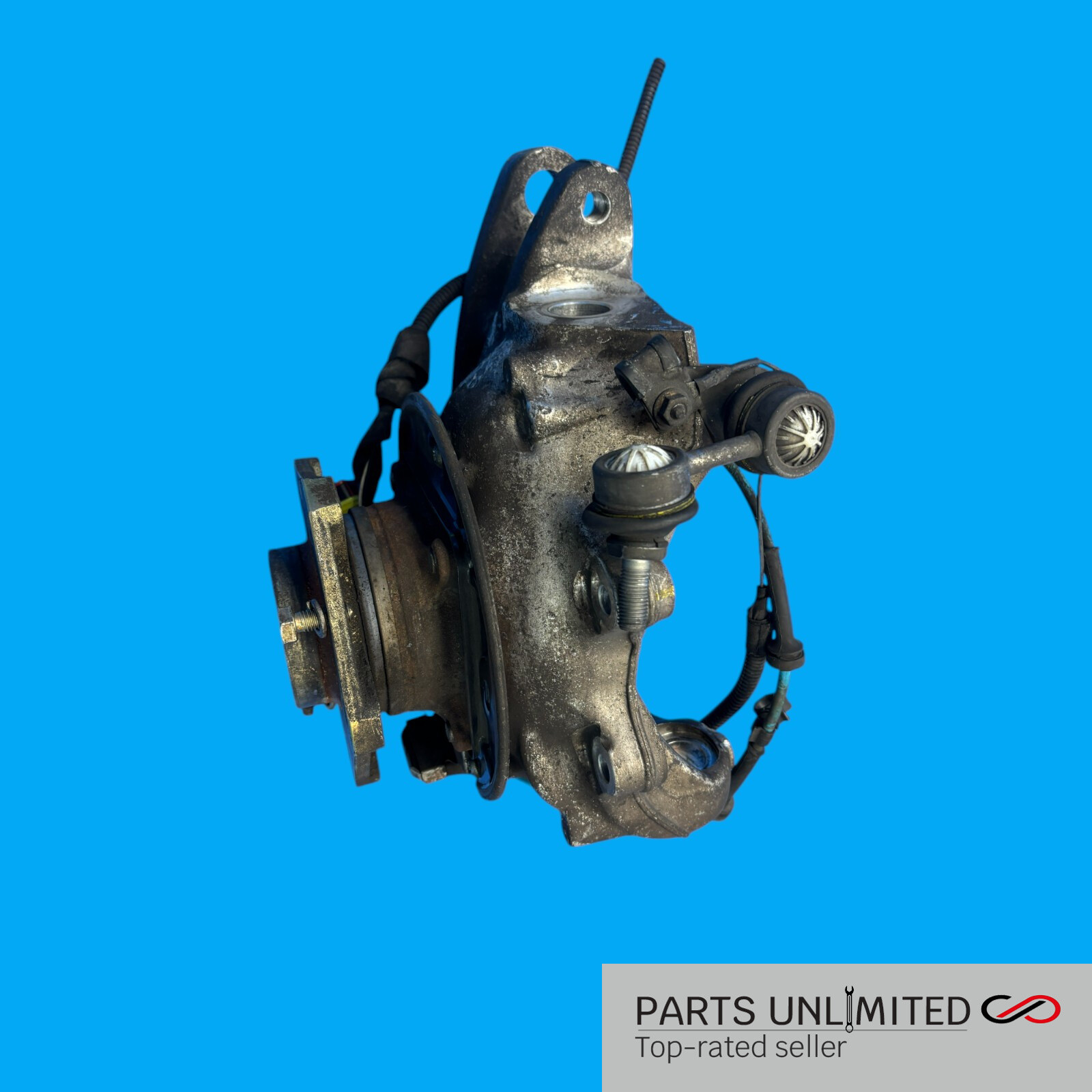 03-08 Maserati Quattroporte M139 OEM REAR Right Pass. side knuckle spindle hub