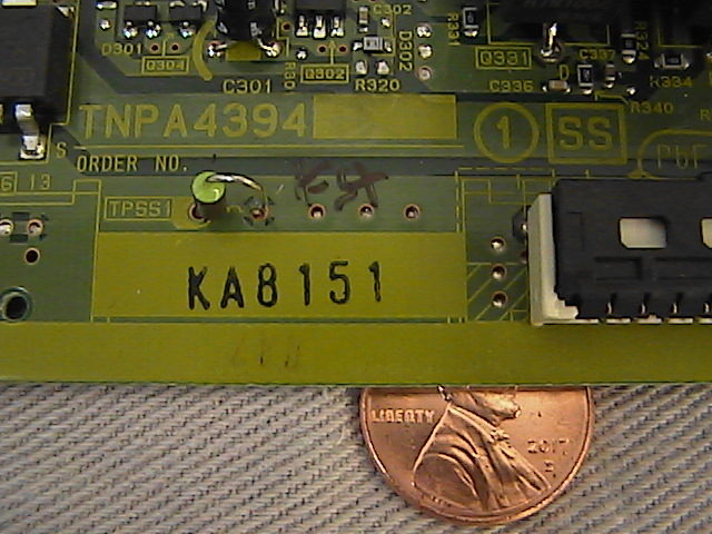 Carte Plasma TH-42PZ80BA - TNPA4505 - Bouton De Commande HDMI - Pièce Détachée