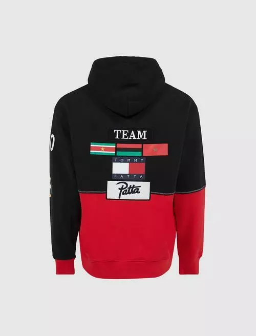 TOMMY HILFIGER X PATTA HOODIE - Black/Red Size XL Brand New, w/TAGS STREET  WEAR | eBay