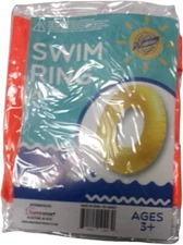 Home Smart Orange 20 Inch Swim Ring