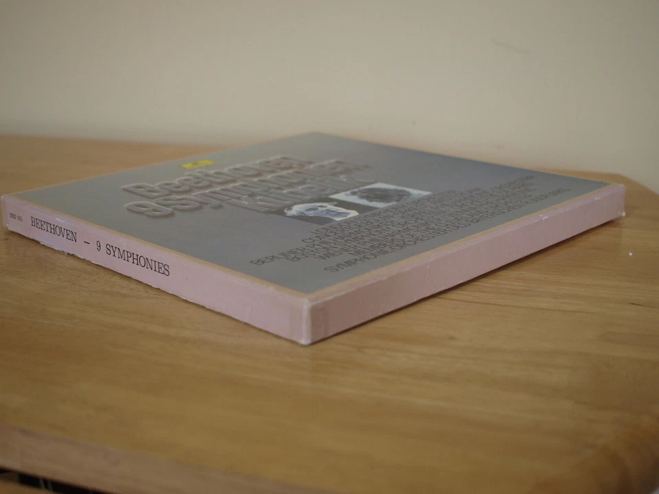 Grammophon Beethoven 9 Symphonien Kubelik 8 LP Set - Image 2 of 4