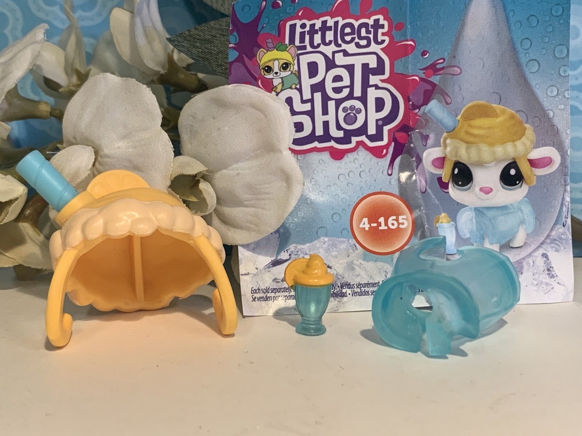 Littlest Pet Shop LPS Authentic Thirsty Pets Lamb Shee Lemonade 4