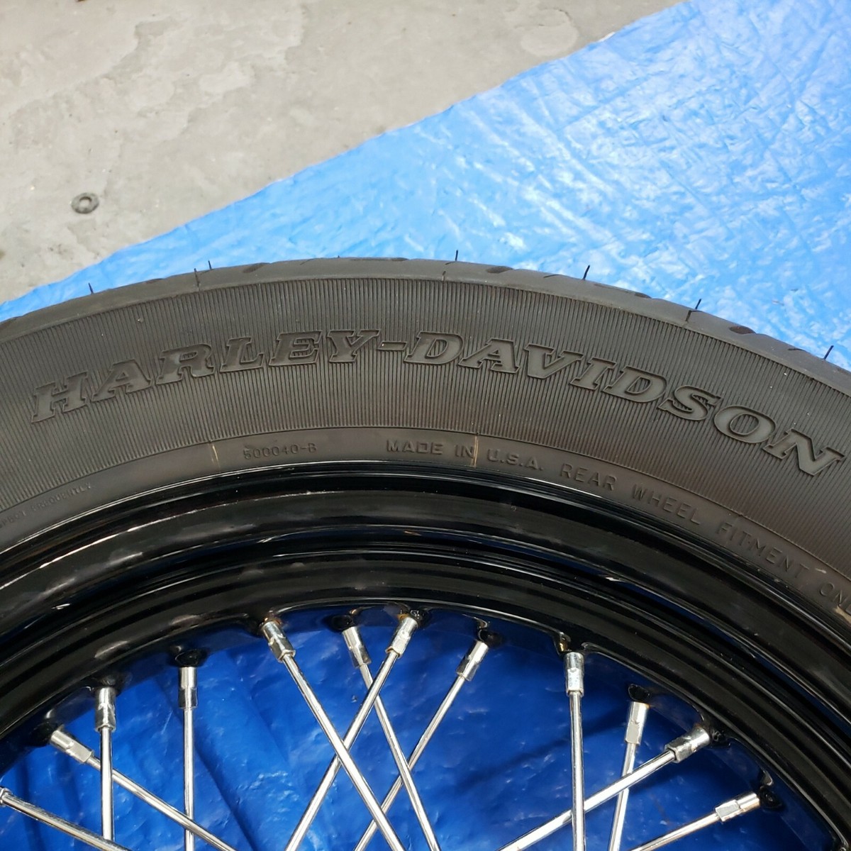 タイヤA HARLEY DAVIDSON REAR WHEEL DYNA SOFTAIL 16