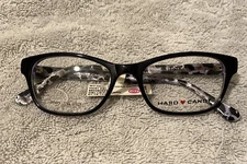 Hard Candy HC31 DBLUE Blue Prescription Eyeglass Frames 51-18-140 Retail $68