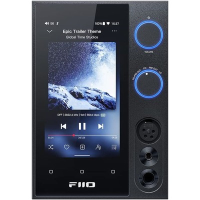 FiiO R7 All-in-One Desktop Hi-Fi Streaming Player & Amplifier (Black)