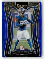 2024 Panini Select #340 Andru Phillips Blue Prizm #/99