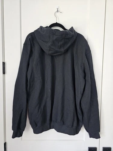 Carhartt Men's Large K122 Heavyweight Full Zip Hooded Sweatshirt Knit Black - Bild 3 von 15