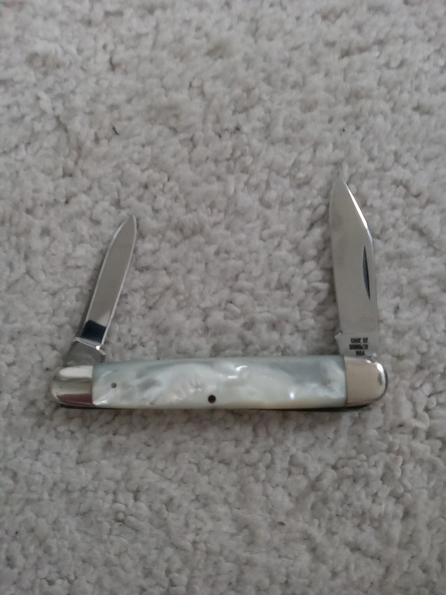Vintage CASE XX Stainless USA Pocket Knife #079 Mother of Pearl