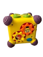 Sesame Street Musical Activity Cube Cookie Monster Elmo Bert Vintage 2001 Mattel