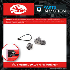 Drive Belt Kit fits SEAT IBIZA 1.4 09 to 15 Automatic Transmission Set Gates New