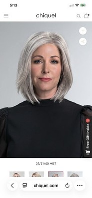 KRISTEN Wig by JON RENAU, Mist color, Lace Front, NEW with tags